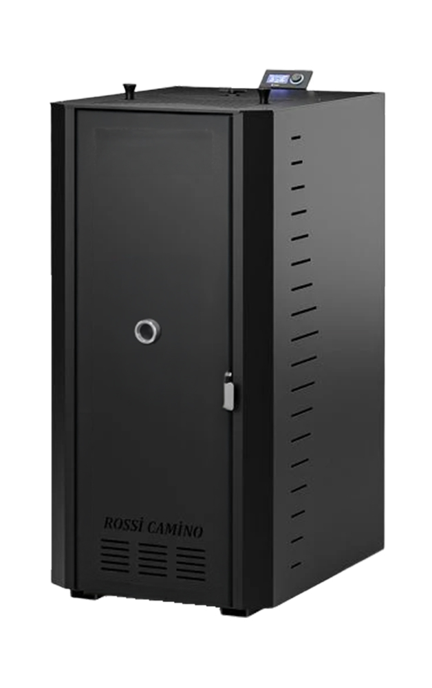 Centrala termica pe peleti Fornello Rossi B Black 25 kw, pompa de circulatie, vas expansiune, tiraj fortat [2]