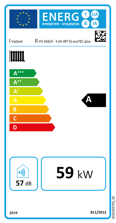 Centrala termica Vaillant model ecoTEC plus VU OE 656/5-5 65 kw (incalzire) [2]