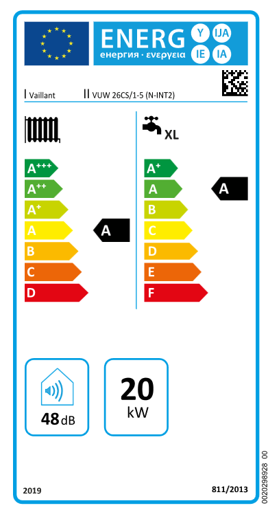 Centrala termica in condensatie, 21 kw incalzire - 26.5 A.C.M, Vaillant ecoTEC plus VUW 26CS/1-5 [5]