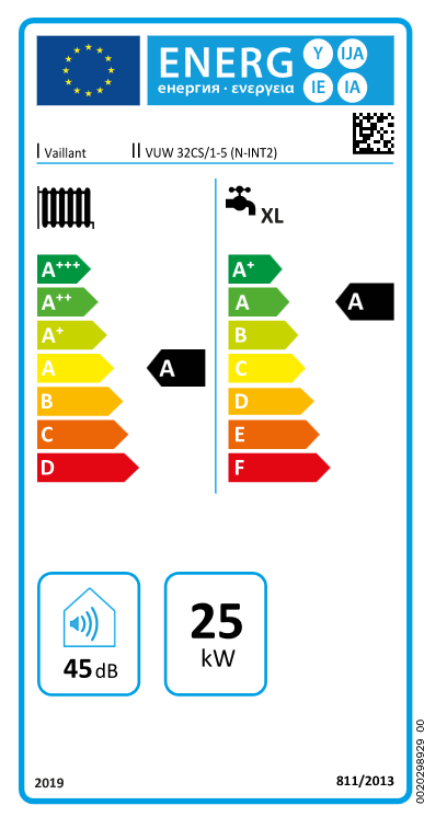 Centrala termica in condensatie, 27 kw incalzire - 31.8 A.C.M, Vaillant ecoTEC plus VUW 32CS/1-5 [5]