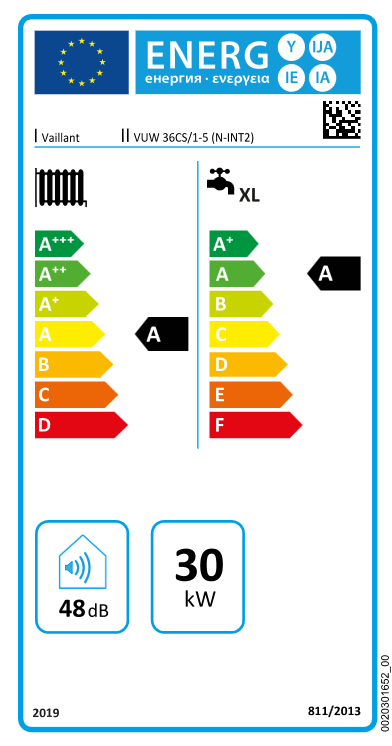Centrala termica in condensatie, 33.3 kw incalzire - 35.5 A.C.M, Vaillant ecoTEC plus VUW 36CS/1-5 [5]