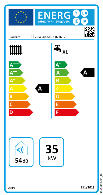 Centrala termica in condensatie, 37.7 kw incalzire - 40.8 A.C.M, Vaillant ecoTEC plus VUW 40CS/1-5 [5]