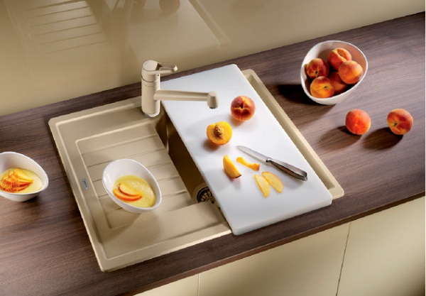 Chiuveta de Silgranit, antracit, Blanco Zia 40 S [3]