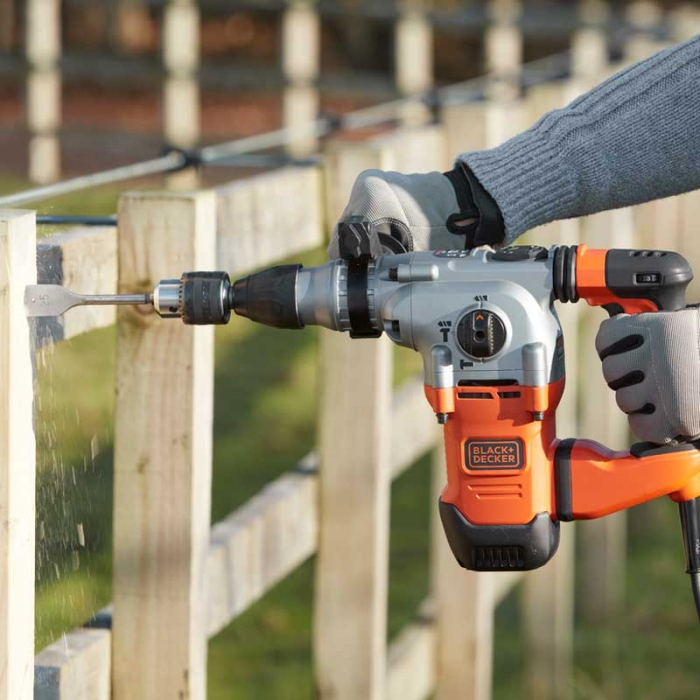 Ciocan Rotopercutor SDS Plus Black+Decker BEHS03K 1250W 3.7J [11]