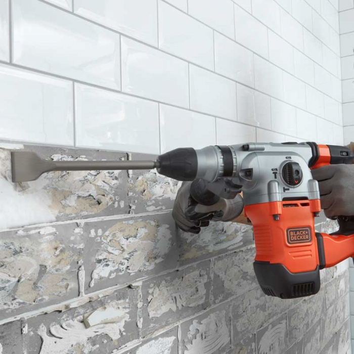 Ciocan Rotopercutor SDS Plus Black+Decker BEHS03K 1250W 3.7J [7]