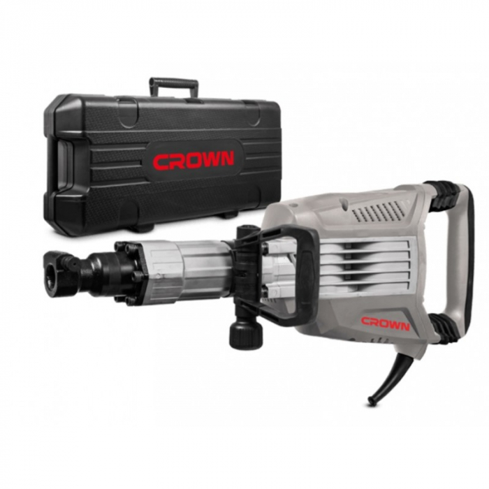 Ciocan Demolator Profesional Crown CT18124BMC 30mm HEX 1750W 50J [2]