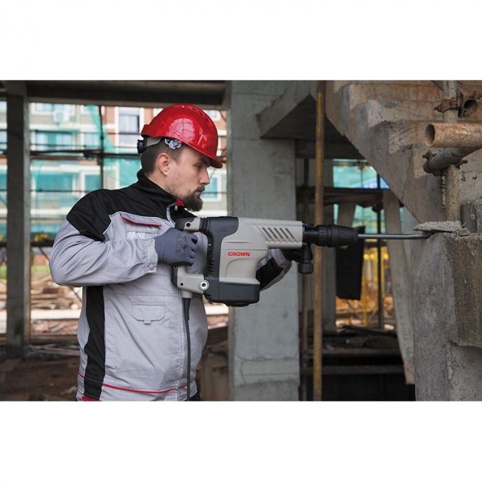 Ciocan Demolator Crown CT18123V-BMC Profesional 25J 1500W [4]