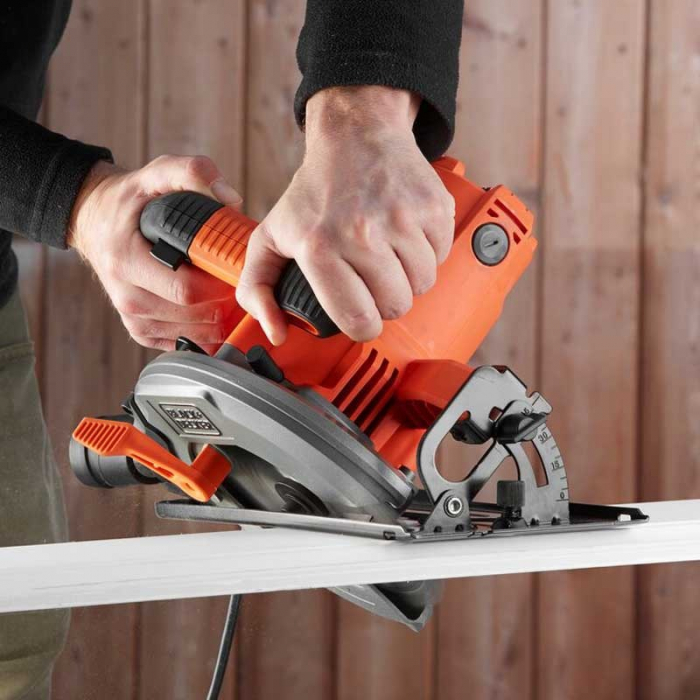 Fierastrau Circular Manual 1500W 66 mm Black+Decker CS1550 [3]