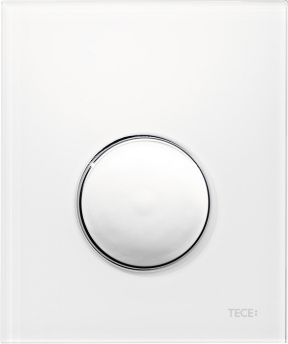 Clapeta URINAL TECELoop, include cartus, 1 treapta, placa alba, buton crom lucios [1]