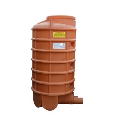 CAMIN VIZITARE TRIPLUSTRAT 5 ZONE DE INTRARE 250/200/160, 1 IESIRE 200/160 H=4775 - VALROM GAMA KompactKIT [1]