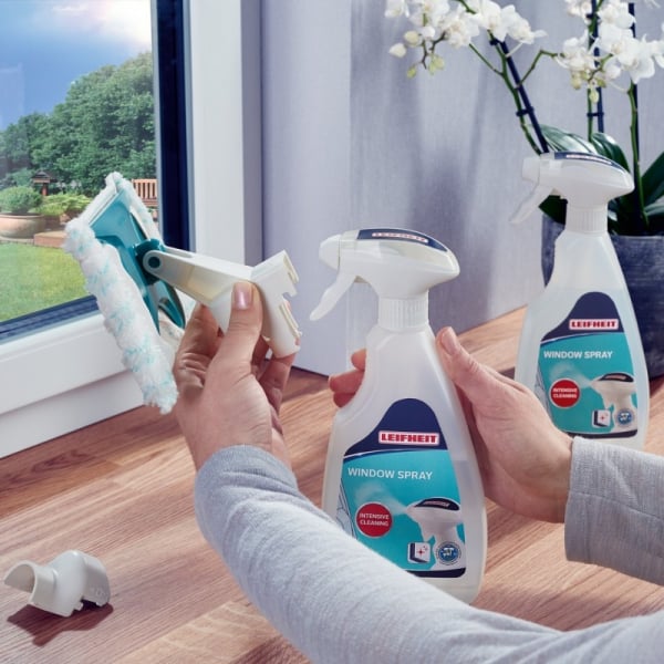Spray de curatat geamuri cu laveta, Cleaner Micro Duo [3]