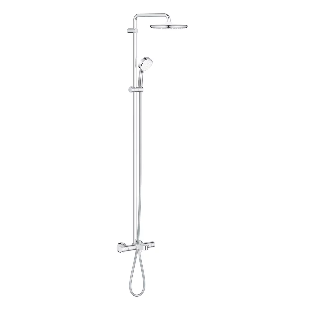 Coloana de dus cu termostat si pipa cada crom Grohe Tempesta Cosmopolitan 250 [1]