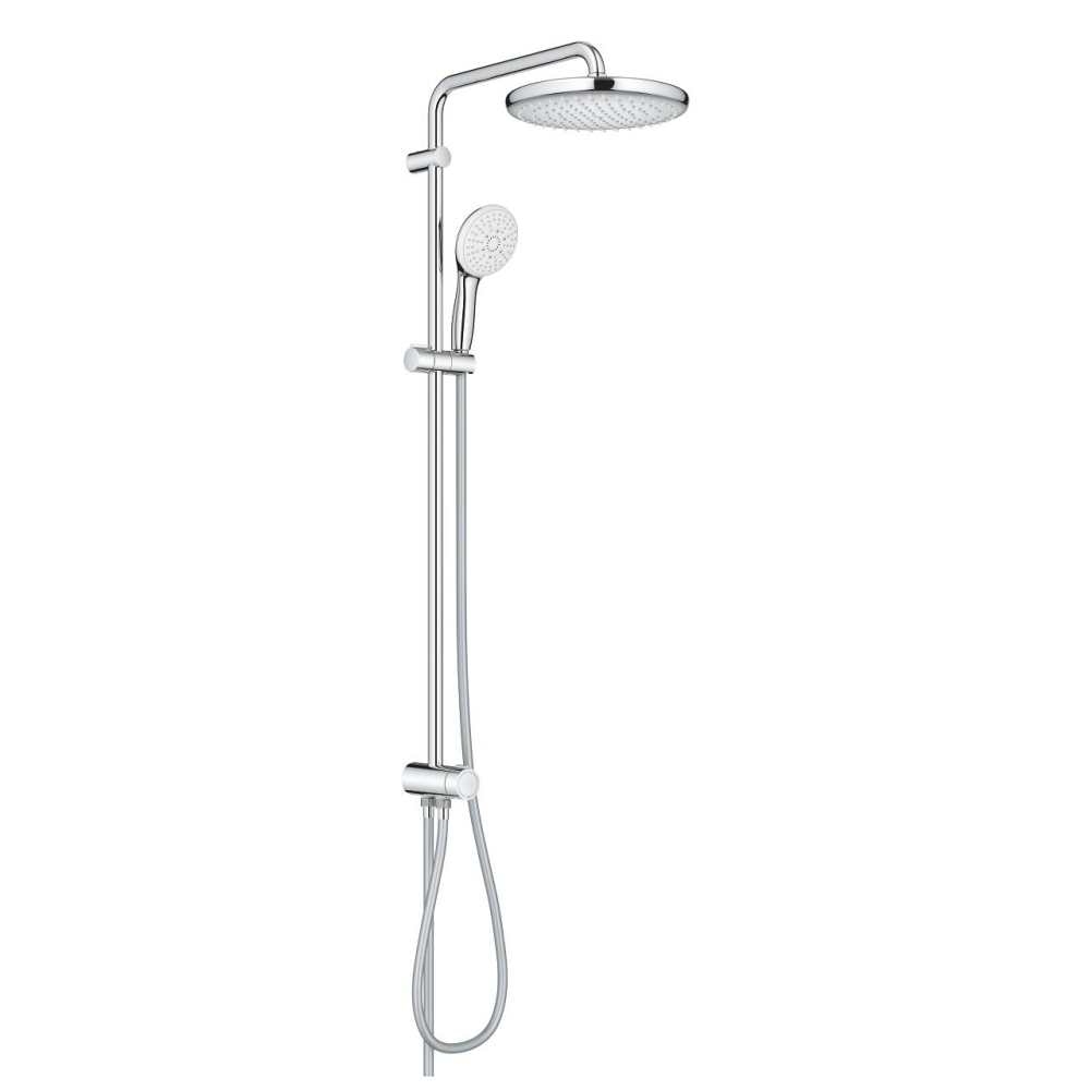 Coloana de dus Grohe Tempesta System 250 sistem de dus cu divertor, dus fix, para de dus, crom [2]