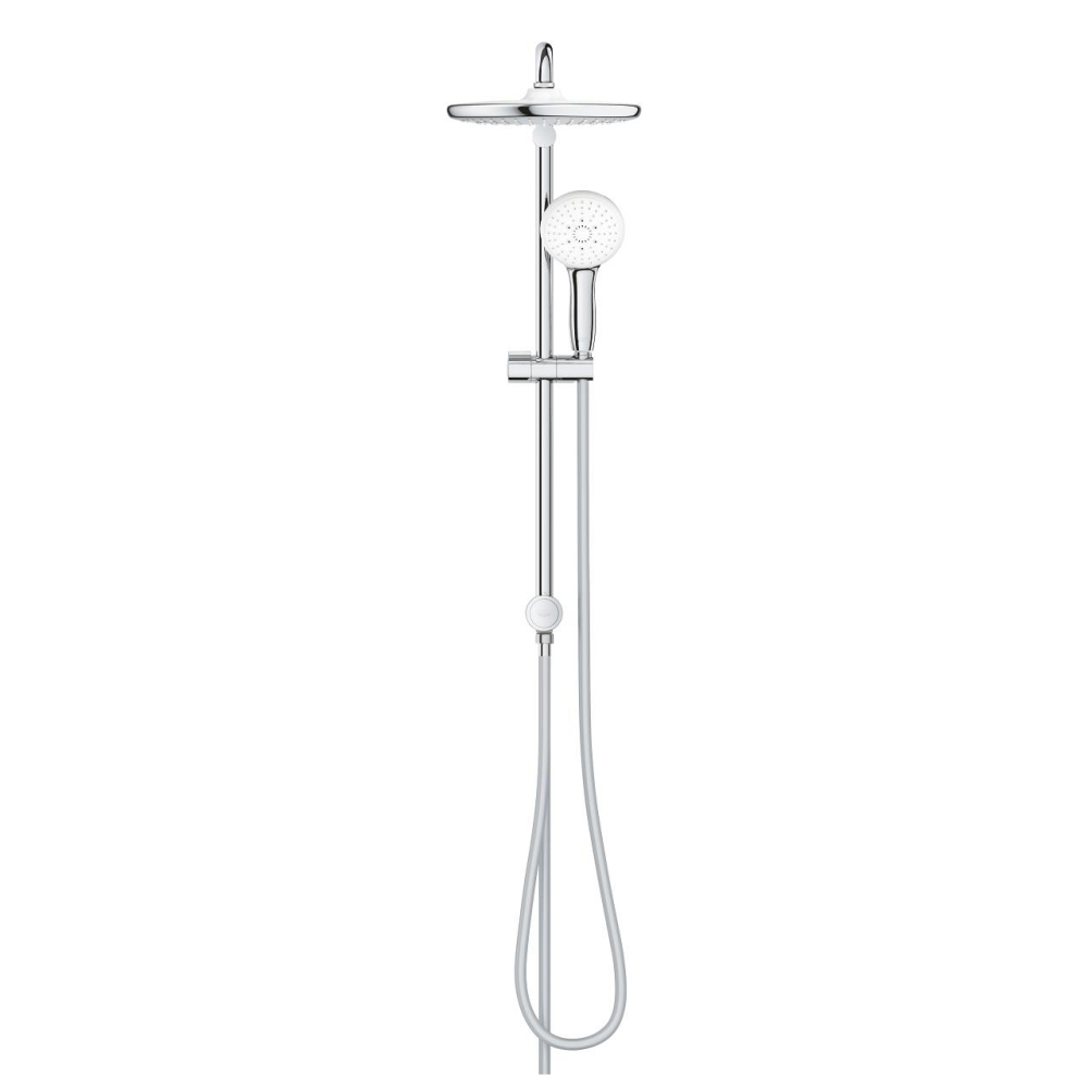Coloana de dus Grohe Tempesta 250 bara dus 390 mm, termostat, ajustabil para de dus, crom [3]
