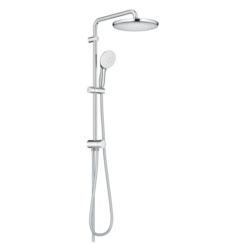 Coloana de dus Grohe Tempesta 250 bara dus 390 mm, termostat, ajustabil para de dus, crom [2]