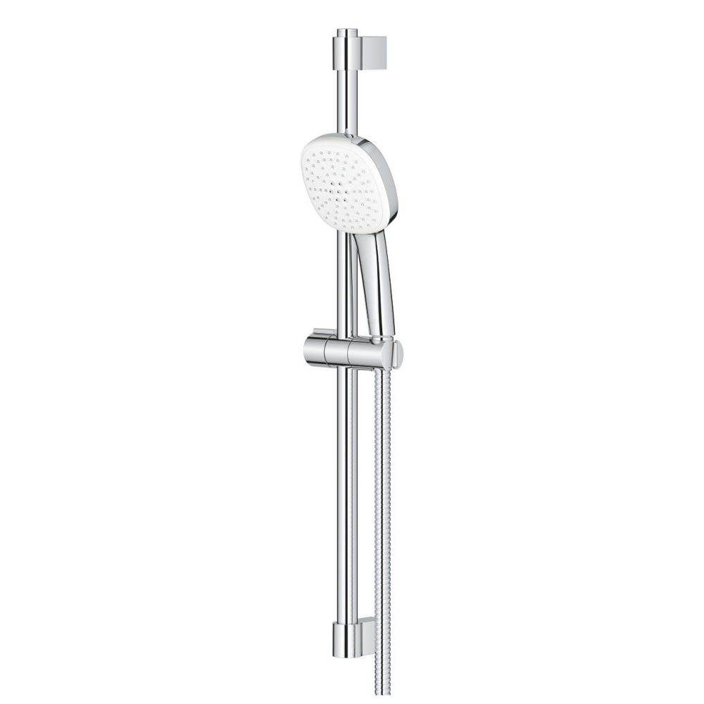 Coloana de dus Grohe Tempesta Cube 110 bara dus 600 mm, para de dus, 2 jeturi, crom [3]