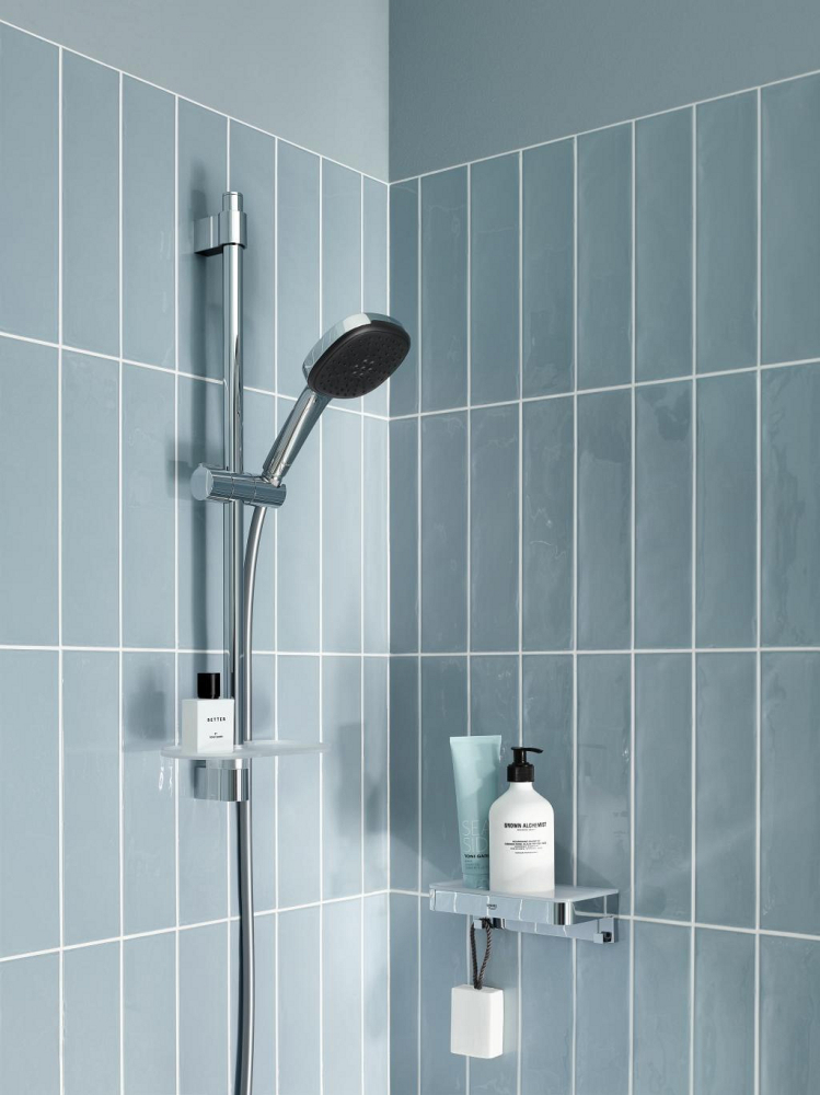 Coloana de dus Grohe Vitalio Comfort 110 bara dus 600 mm, para de dus, tavita, crom [10]