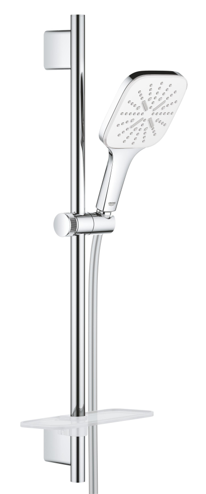 Coloana de dus Grohe Vitalio SmartActive 130 bara 600 mm, 1/2", 3 pulverizari, etajera, crom [3]