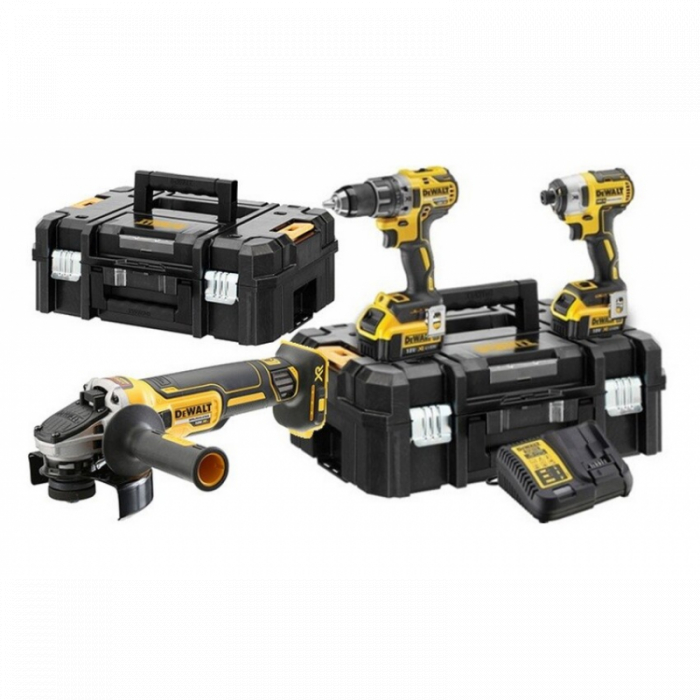 Set 3 Scule Profesionale DeWalt DCK384P2T: DCD796, DCF887 si DCG405 [4]