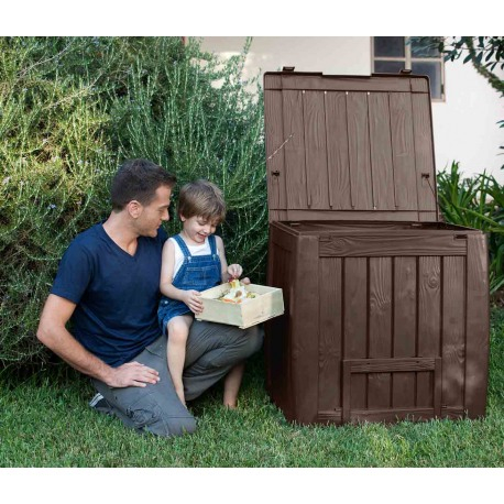 Compostor cu baza, maro, 340 litri, Curver [2]