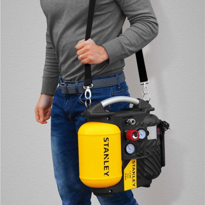 Compresor Fara Ulei Stanley DN 200/10/5 5L 1.5CP 180l/m 10Bar [3]