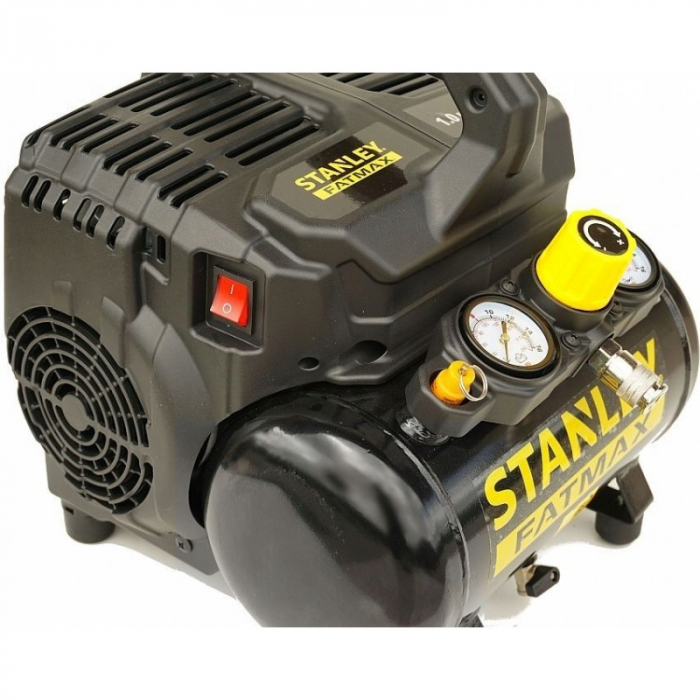 Compresor Stanley Fatmax DST 101/8/6 Profesional Silent Fara Ulei 1CP 8Bar 105l/min [3]