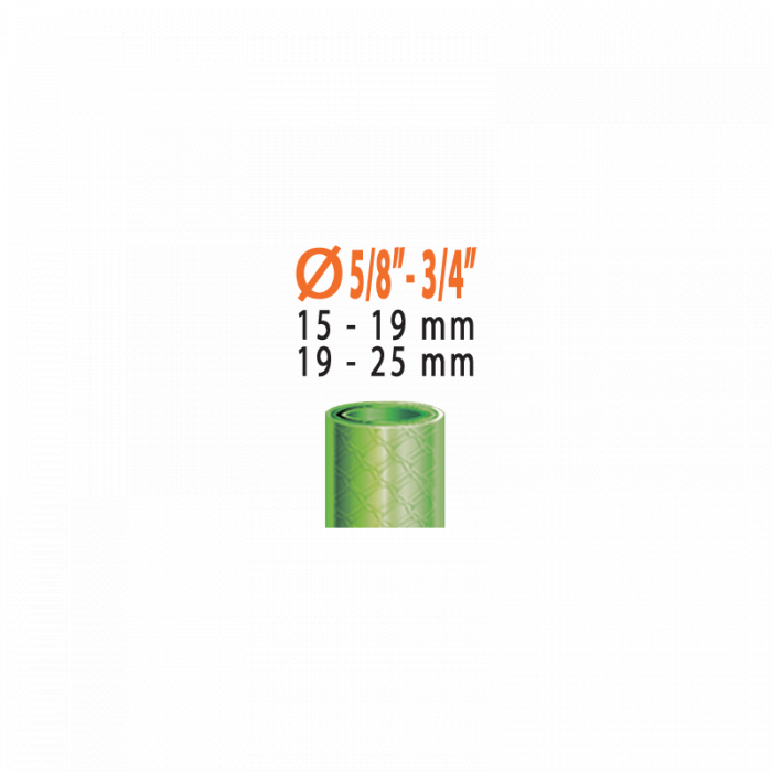 Cupla furtun Claber 86200000 5/8-3/4 (14-19 mm /19-25 mm) [2]