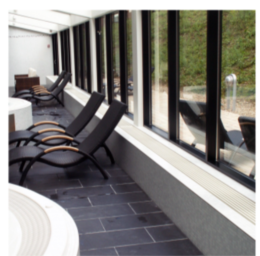 Convector de pardoseala cu convectie fortata, pentru mediul umed, Radox model RCFU1300/260/90 [2]