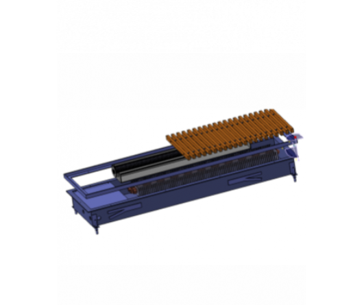 Convector de pardoseala cu convectie fortata, 2194 W, Radox model RCF1300/410/90 [3]