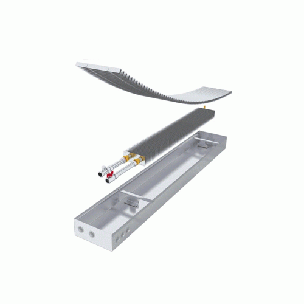 Convector orizontal, 310 W, 1500 mm., racord direct, model vopsit, Stilltech CV-1500-85-200-1-B-1 [6]