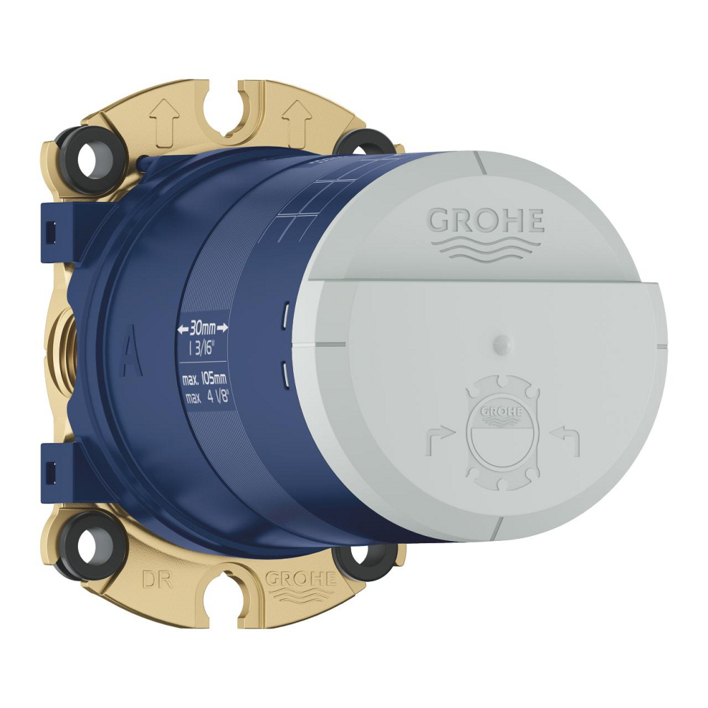 Corp incastrat Grohe SmartActive inst. palarie de dus, instalare 75-105 mm, garnitura, pt dusurile fixe, 26475/26477/26479/26481 [3]