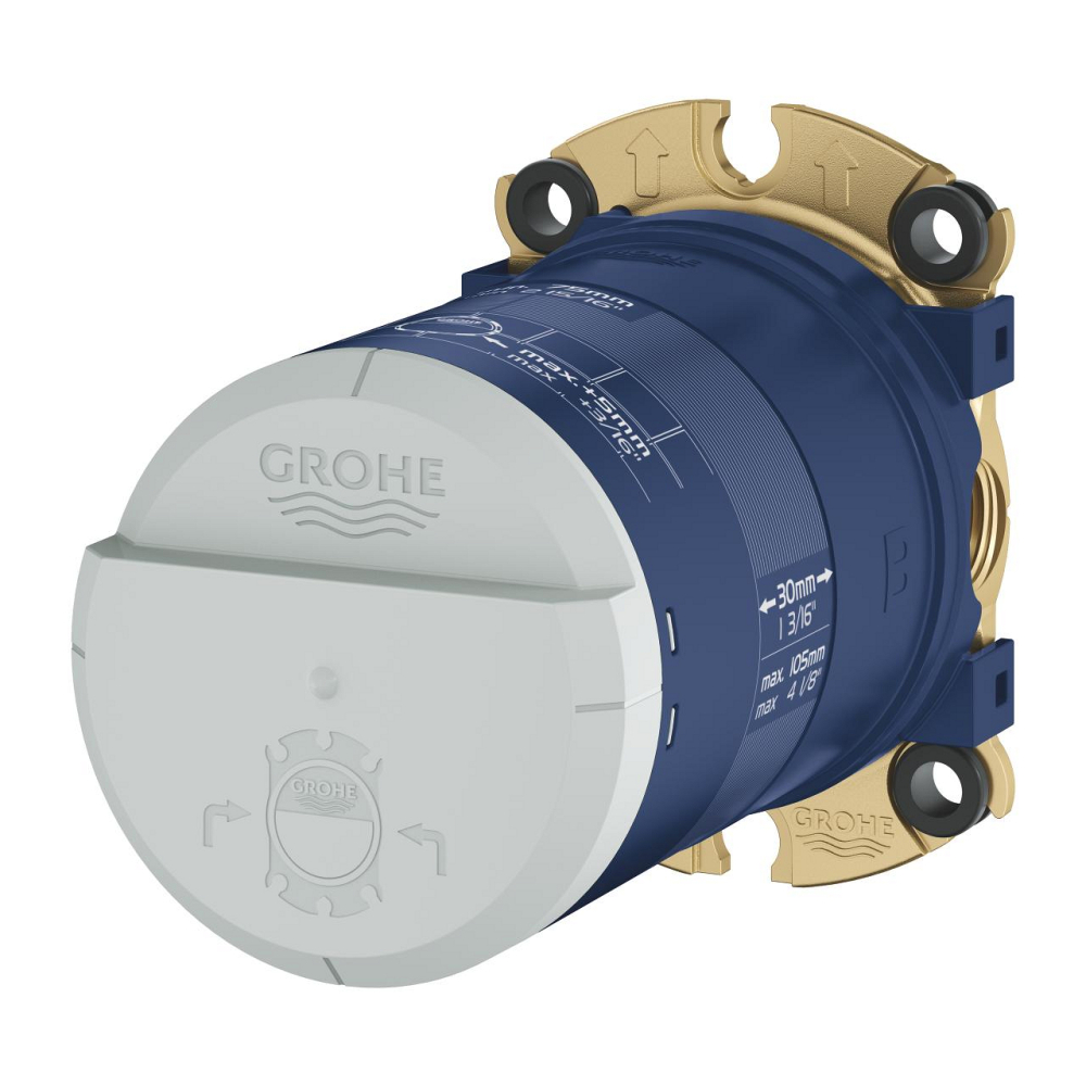 Corp incastrat Grohe SmartActive inst. palarie de dus 9, 5 l pentru dus fix cu 2 functii [6]