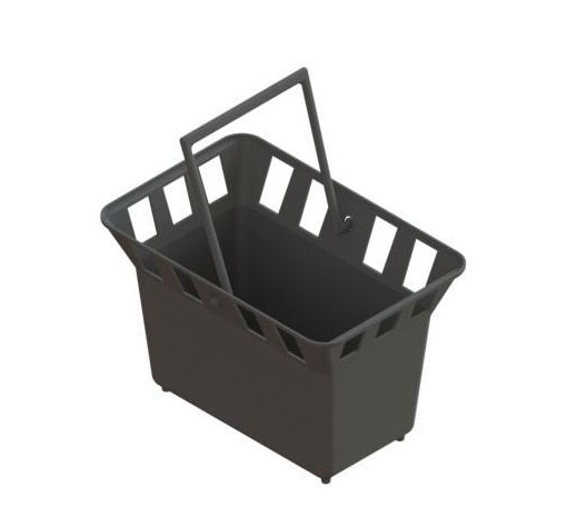 Cos parafrunzar din polipropilena model BASE, pentru camin patrat 300x300 - Vodaland gama Drain [1]