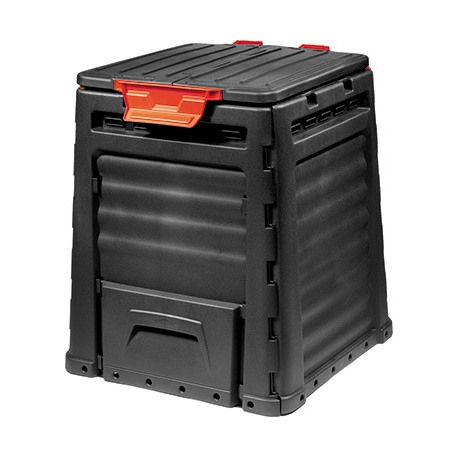Compostor negru, 320 litri, Curver Eco [6]
