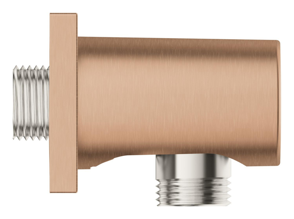 Cot de iesire Grohe Rainshower, 1/2", protectie anti-reflux, cupru mat [4]