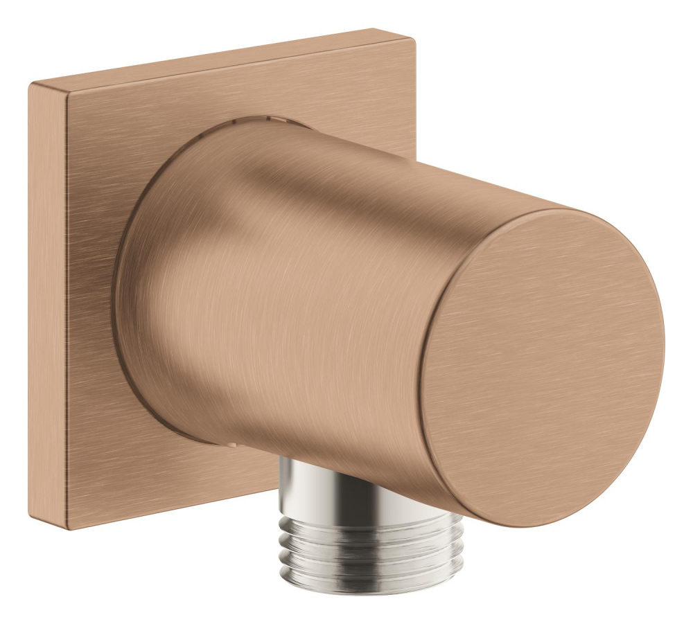 Cot de iesire Grohe Rainshower, 1/2", protectie anti-reflux, cupru mat [3]