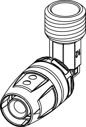 Cot TECElogo-Push din PPSU/alama standard Ø 20 x 1/2" FE [2]