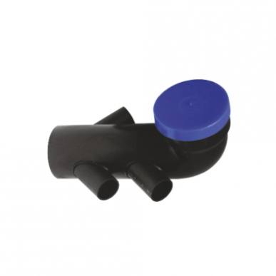 COT PEHD PARDOS.D.110 PENTRU WC 4 RACORD D. 40 DOP INCHID.LAT. DOP PROT - VALROM GAMA SafeKIT [1]