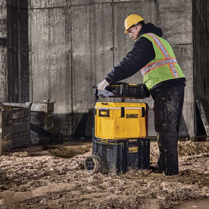 Cutie de depozitare DeWALT DWST83295-1 cu roti TOUGHSYSTEM 2.0 [5]