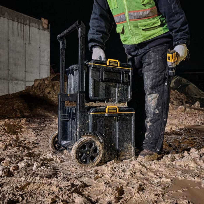 Cutie de depozitare DeWALT DWST83295-1 cu roti TOUGHSYSTEM 2.0 [4]