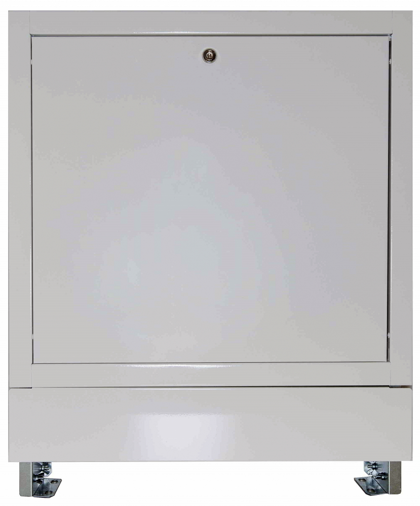 Cutie distribuitor cu montaj ingropat, din tabla de otel galvanizat, 1500 mm, HERZ [1]