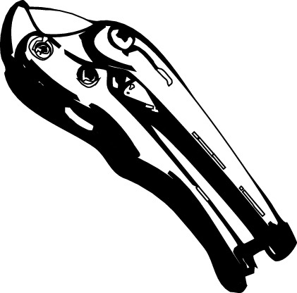 Cutter TECEflex pentru tevi Ø14 - 40 mm [2]