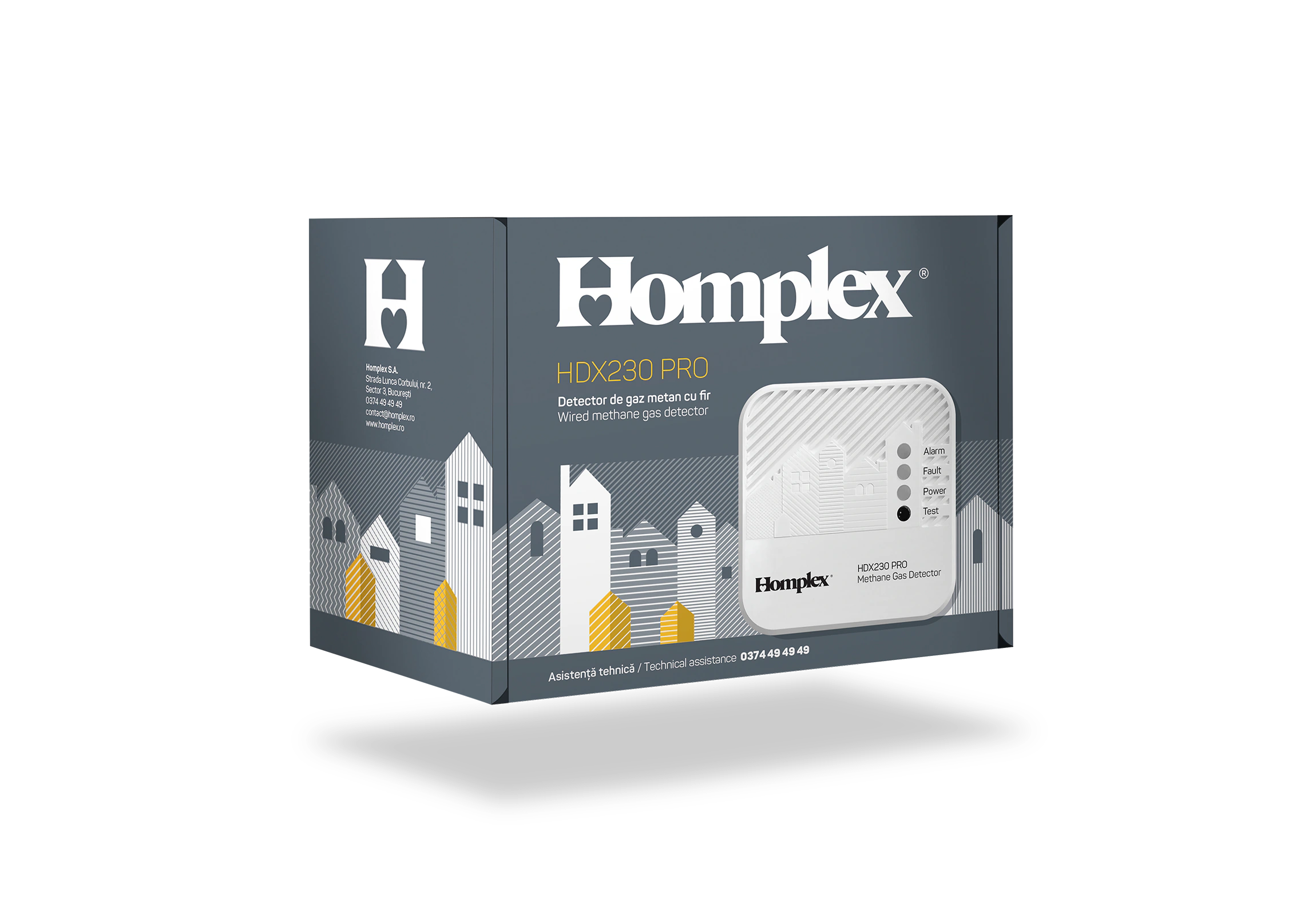 Detector de gaz metan pentru sisteme BMS Homplex HDX230 PRO [6]