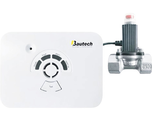 KIT detector gaze naturale, detector + electrovalva 3/4, Bautech GD-KNG [1]