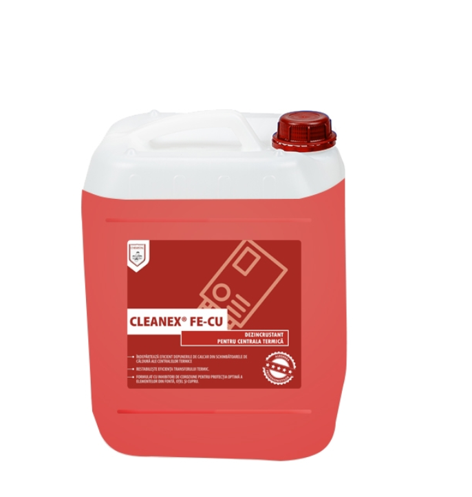 Dezincrustant pentru centrale termice conventionale 5 kg Cleanex Fe-Cu, Chemstal [1]