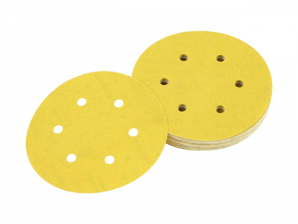 Disc abraziv "Velcro" 150mm x 240 gr - 10 buc DeWalt - DT3127-QZ [2]