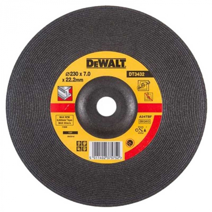 Disc polizare metal DeWALT DT3432 230 x 7mm [1]