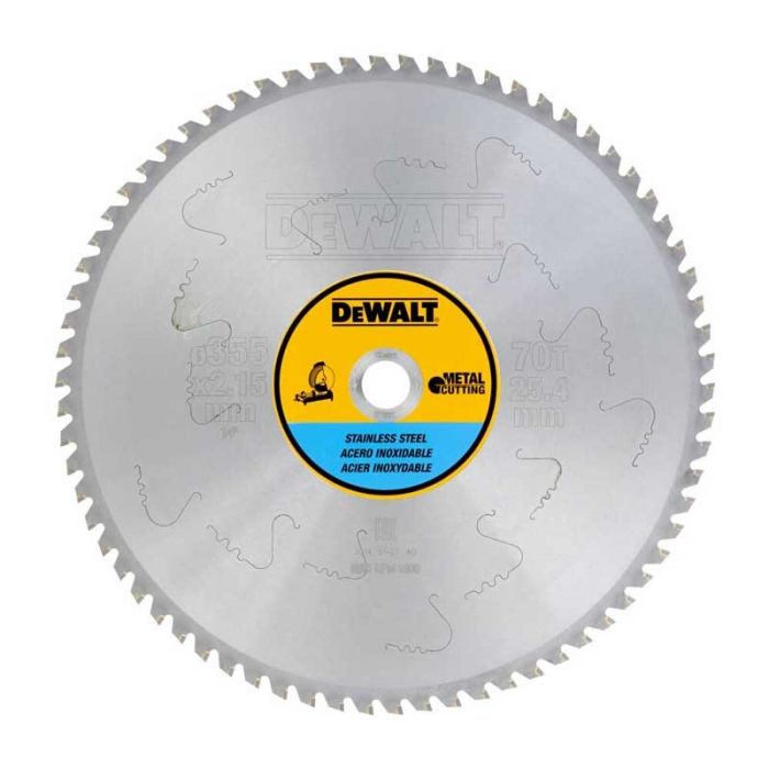 Disc DeWALT DT1921 pentru taiat metal 355x25,4mm 70Z [2]