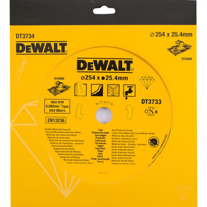 Disc Diamantat DeWalt DT3733 pentru D24000 [2]