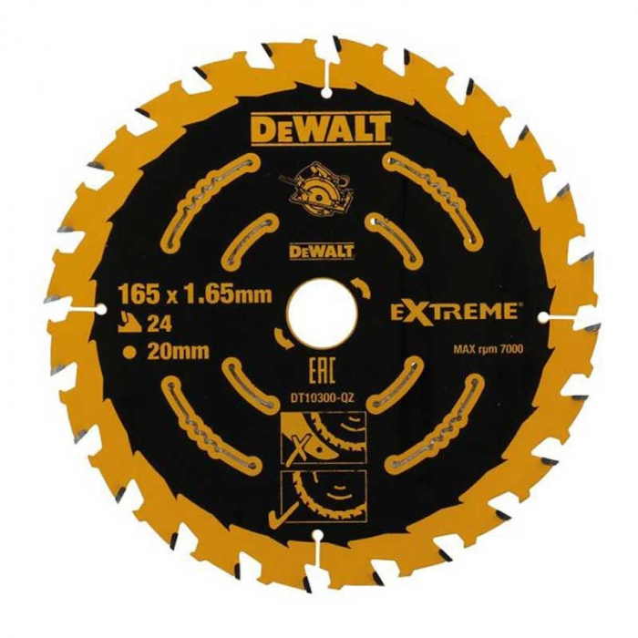 Disc DeWALT DT10300 Extreme 165x20mm 24Z [2]